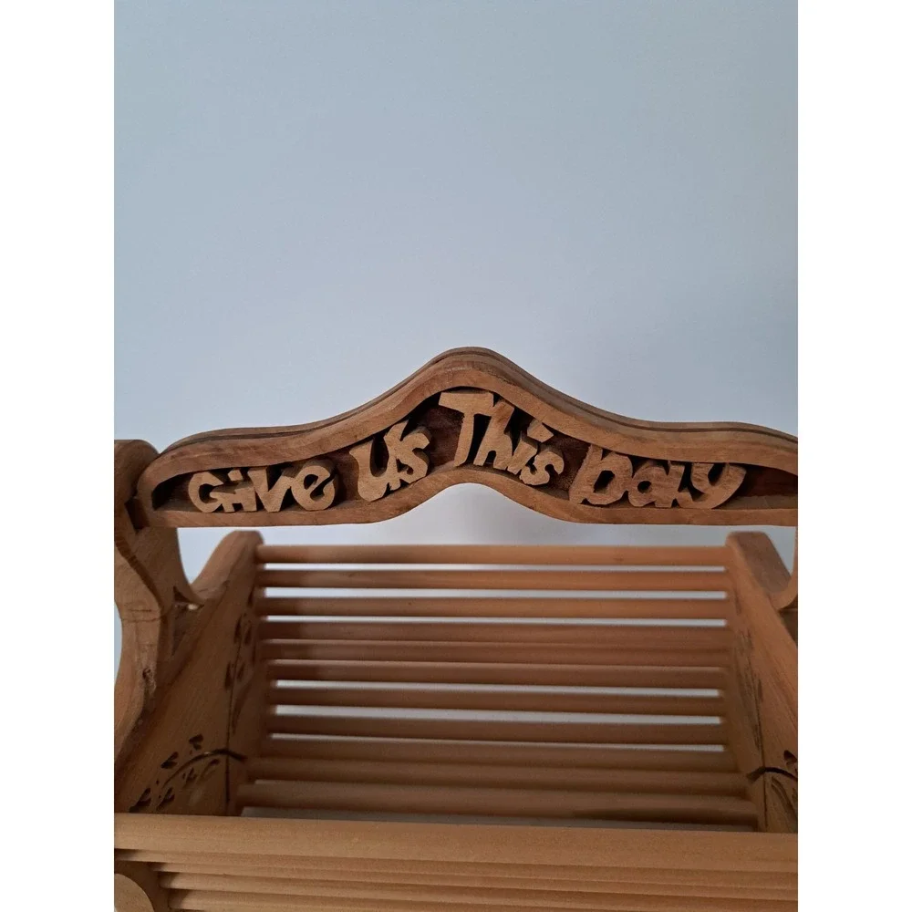 Beautiful‎ Handmade Wooden Linen/Silverware Holder 11 x 7 x 3.75